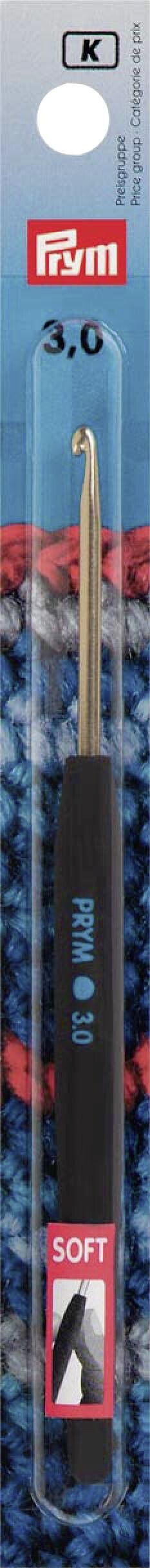 Prym Wollhäkelnadel mit Softgriff