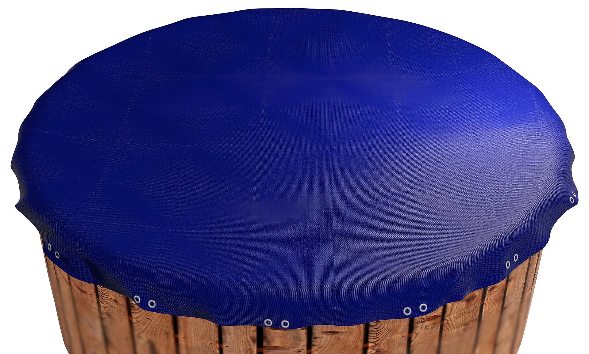 Grasekamp Abdeckplane für Pool rund royalblau Kunststoff D: ca. 360 cm