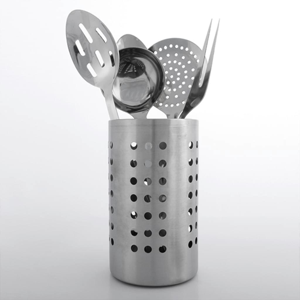 Küchenhelferset silber Edelstahl