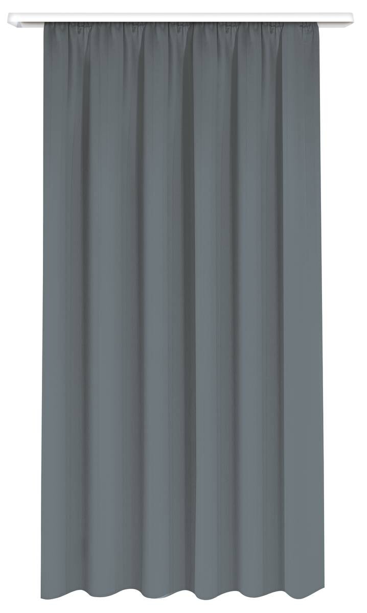 POCOline Verdunklungsvorhang Juna anthrazit B/L: ca. 135x175 cm