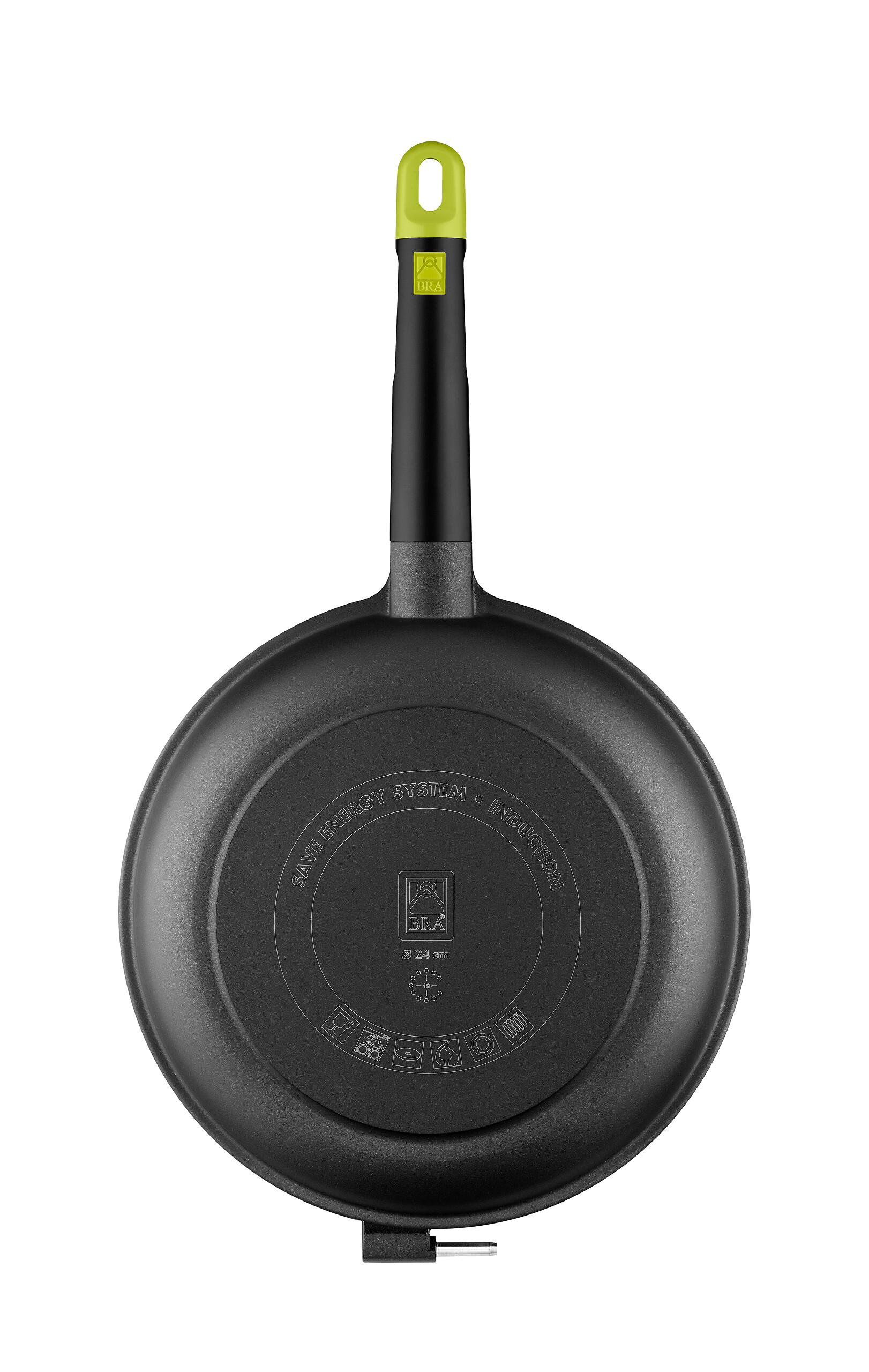 BRA Pfannenset Foodie schwarz Aluminium 2 tlg.