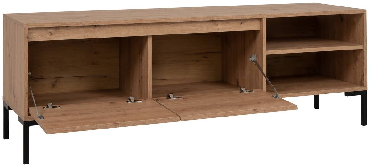 TV-Lowboard Korsika Eiche Artisan Nachbildung B/H/T: ca. 150x49x40 cm