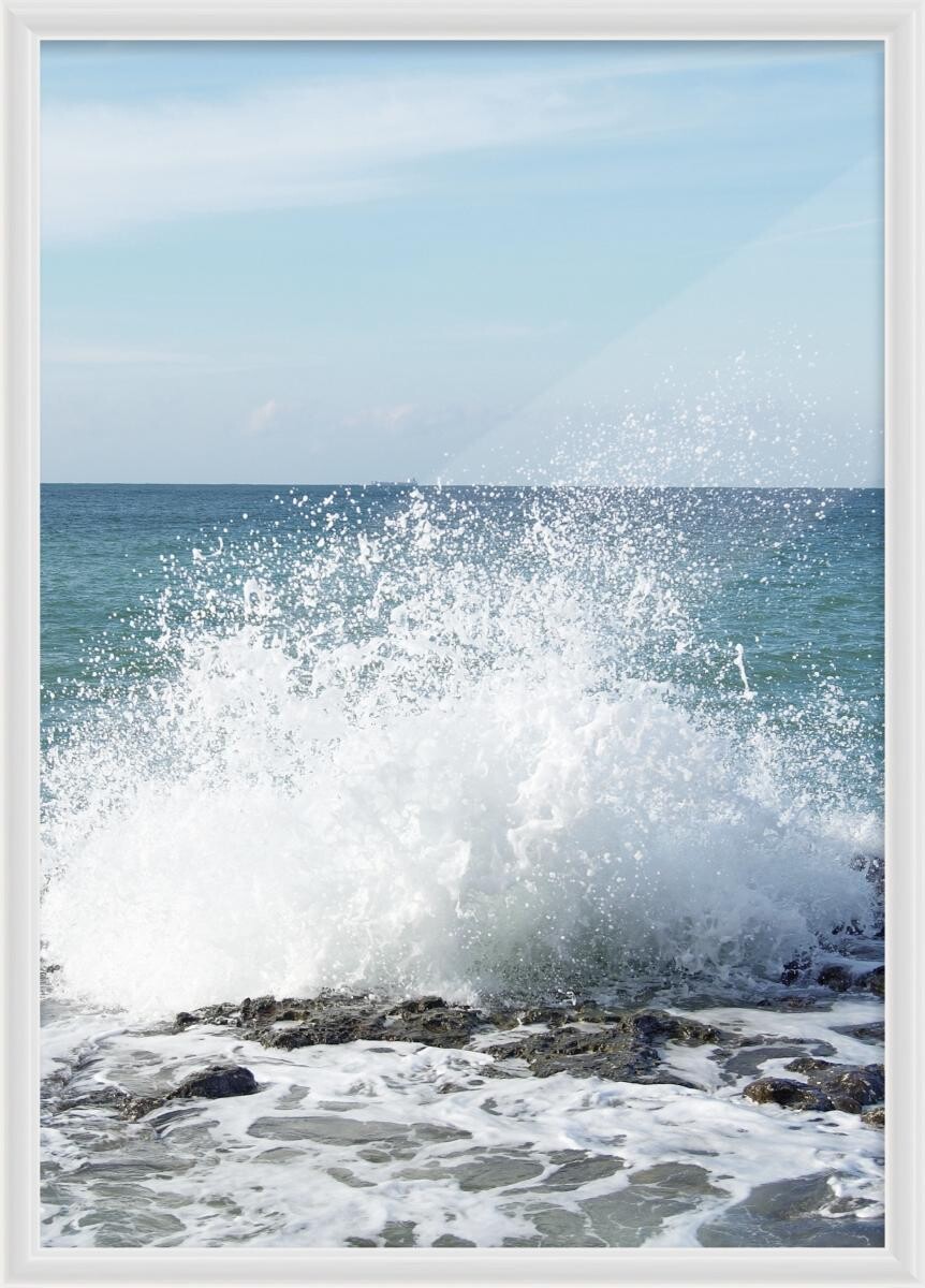 The Wall Bilderrahmen weiß Kunststoff B/L: ca. 21x30 cm