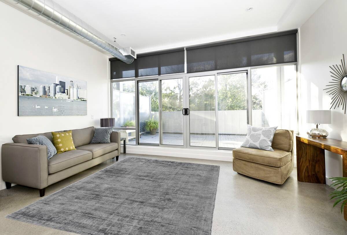 360Living Teppich Luxury grau B/L: ca. 120x170 cm