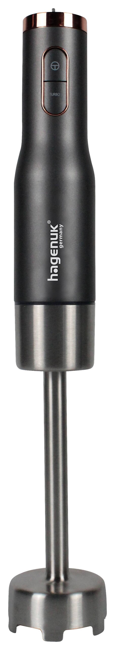 Hagenuk Stabmixer ESTM-400 roségold schwarz Edelstahl B/H/T: ca. 7x26x7 cm Hagenuk Stabmixer ESTM-400 roségold schwarz Edelstahl B/H/T: ca. 7x26x7 cm