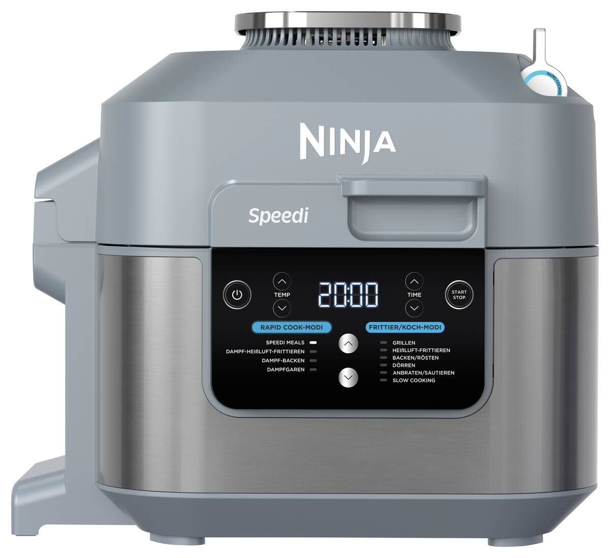 Ninja Heißluftfritteuse ON400EU grau Kunststoff B/H/L: ca. 33x31x35 cm ca. 5,7 l