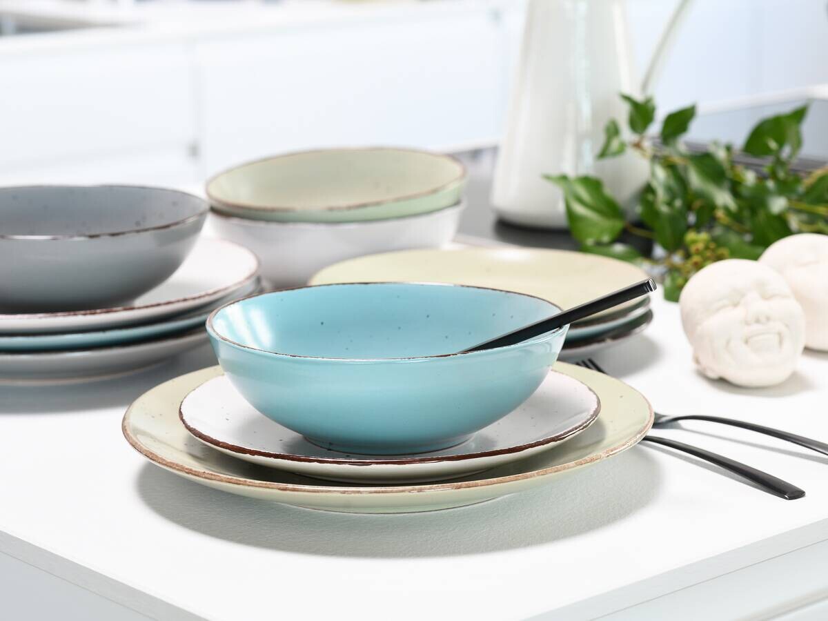 CreaTable Kombiservice Fashion multicolor Keramik 16 tlg.