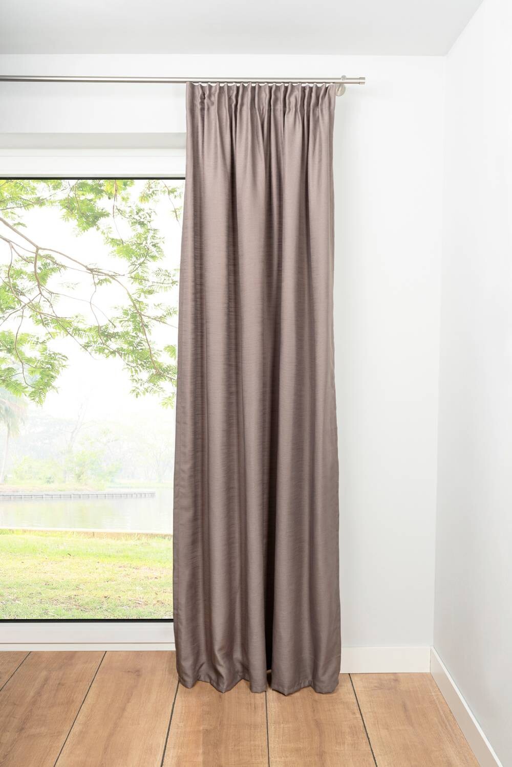 Kombivorhang BALANCE taupe B/L: ca. 135x245 cm