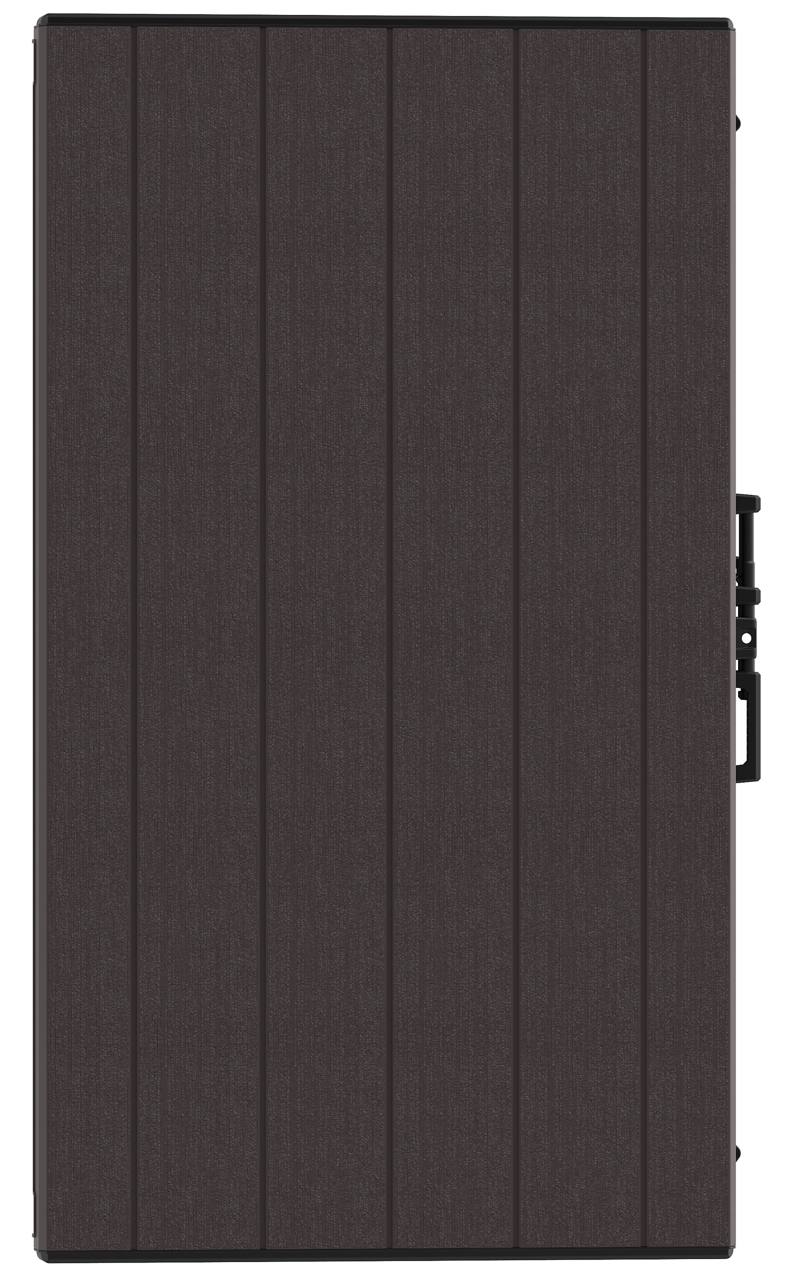 VCM Mülltonnenbox 2er StoreAway braun Kunststoff B/H/L: ca. 145x125x83 cm