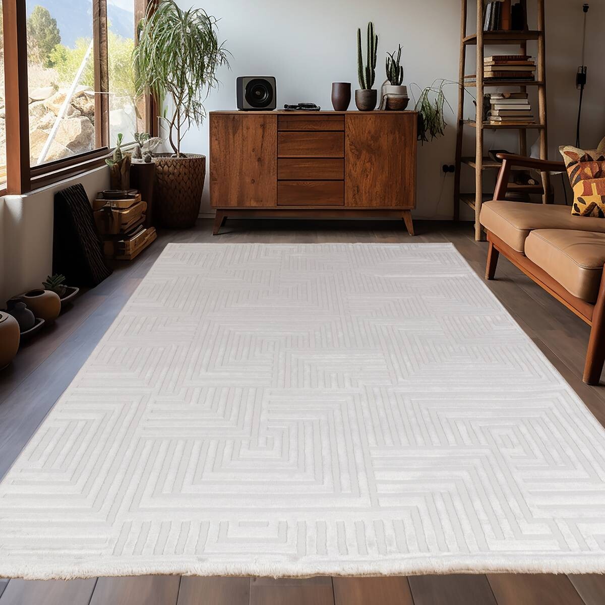 Ayyildiz Teppich SAHARA creme B/L: ca. 120x170 cm