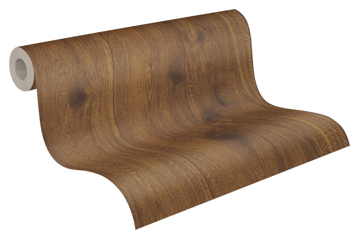 A.S.Creation Vliestapete braun B/H/D: ca. 53x1005x9,5 cm