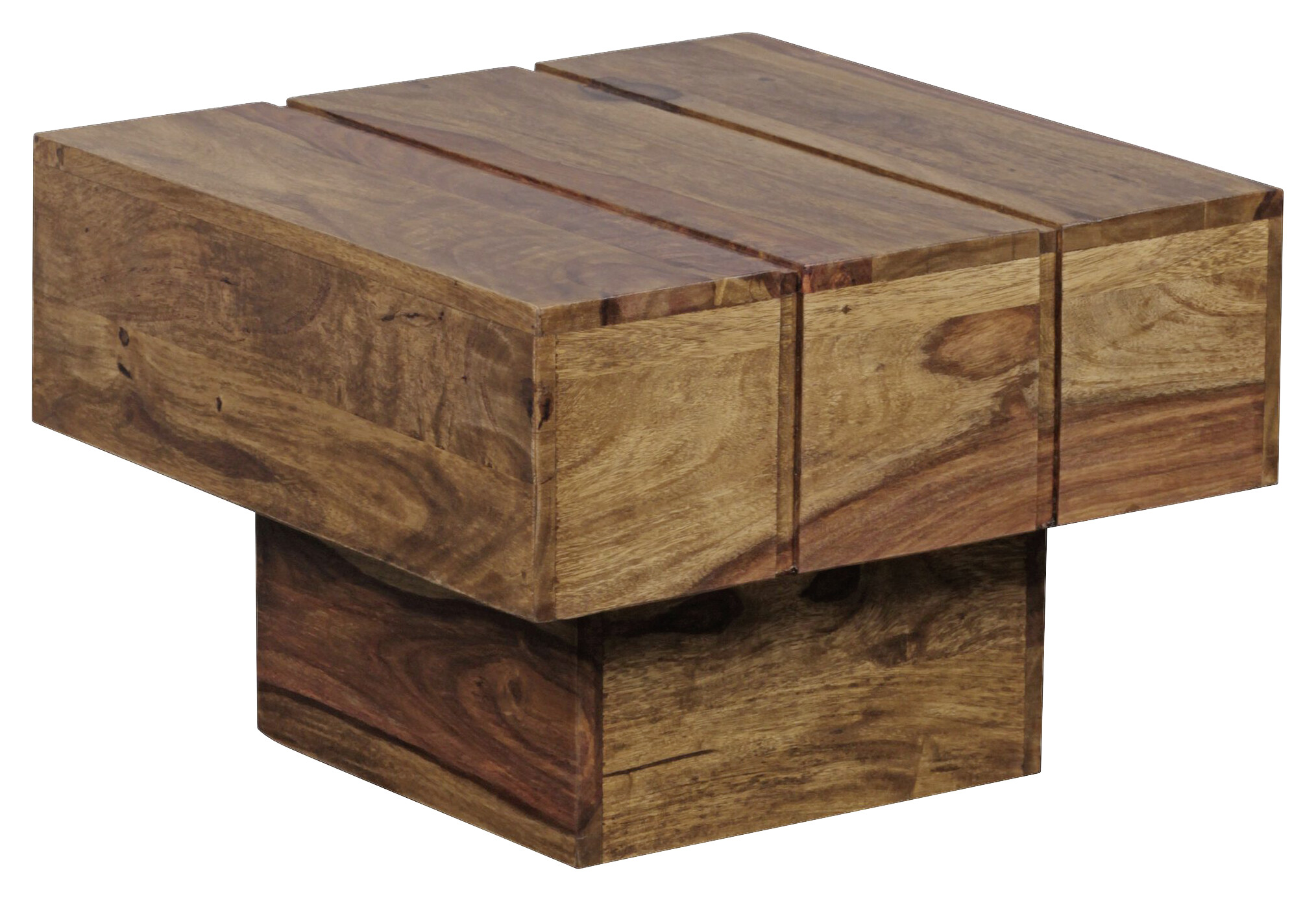 Beistelltisch natur Echtholz B/H/T: ca. 44x30x44 cm