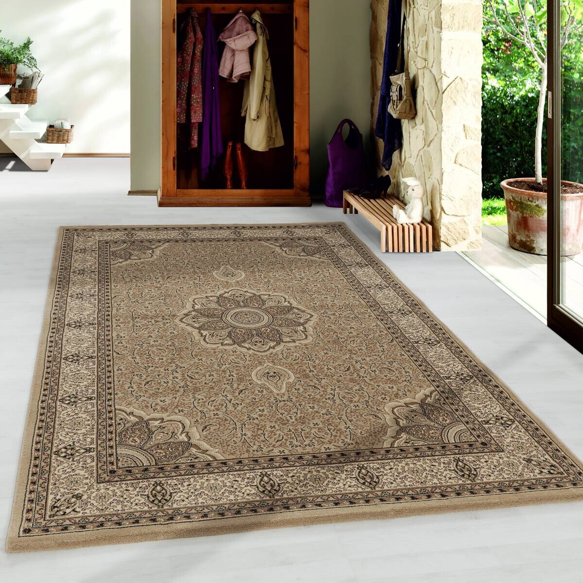 Ayyildiz Teppich KASHMIR beige B/L: ca. 160x230 cm