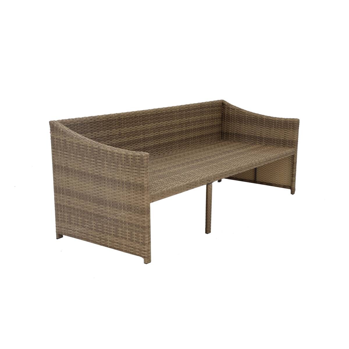 POCOline Gartensitzgruppe Anna braun Stahl