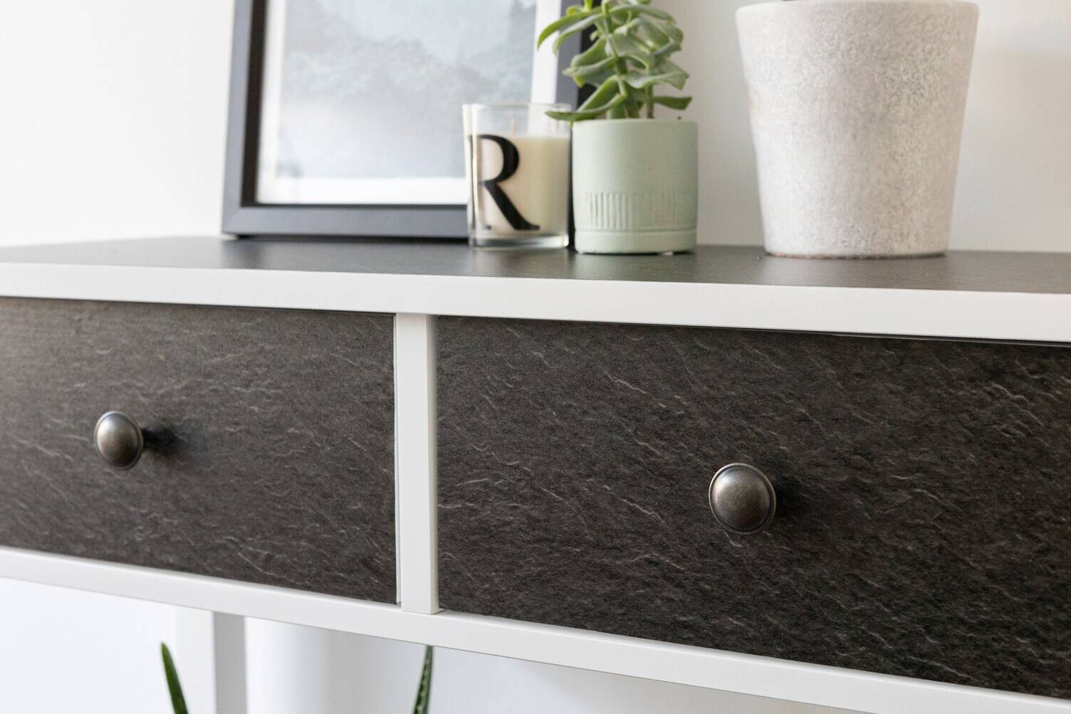 d-c-fix Klebefolie Steinoptik schwarz B/L: ca. 67,5x200 cm