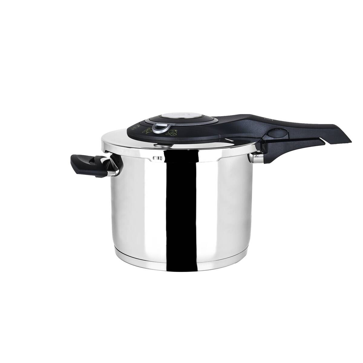 SAN IGNACIO Schnellkochtopf PRO silber Edelstahl D: ca. 22 cm