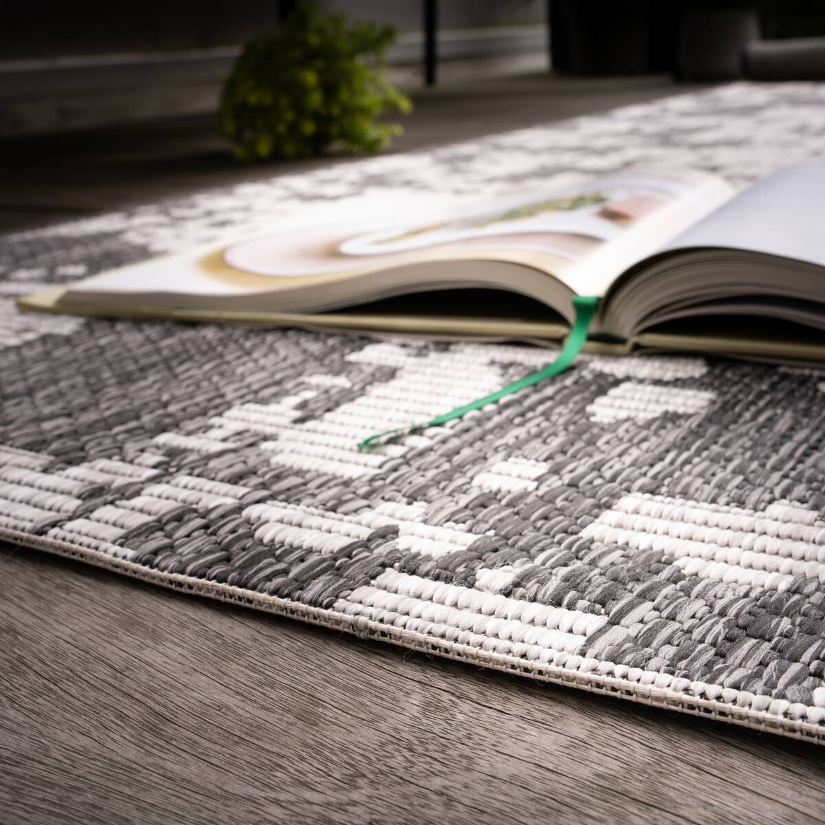 Obsession Teppich My Twilight grau B/H/T/L/D: ca. 80x0,7x0x150x0 cm