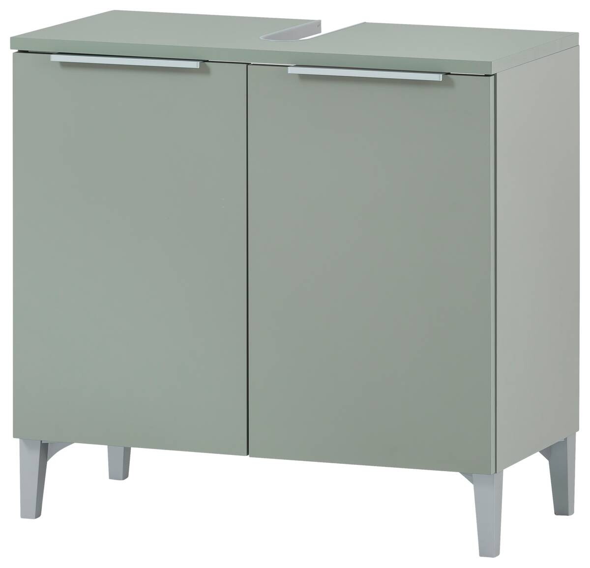 Waschbeckenunterschrank Smilla Pistazie B/H/T: ca. 63,5x61,1x31,9 cm