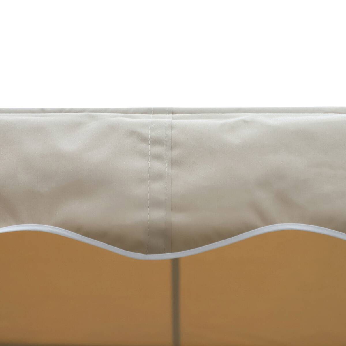 Outsunny Markise cremeweiß B/H/L: ca. 340x255x450 cm