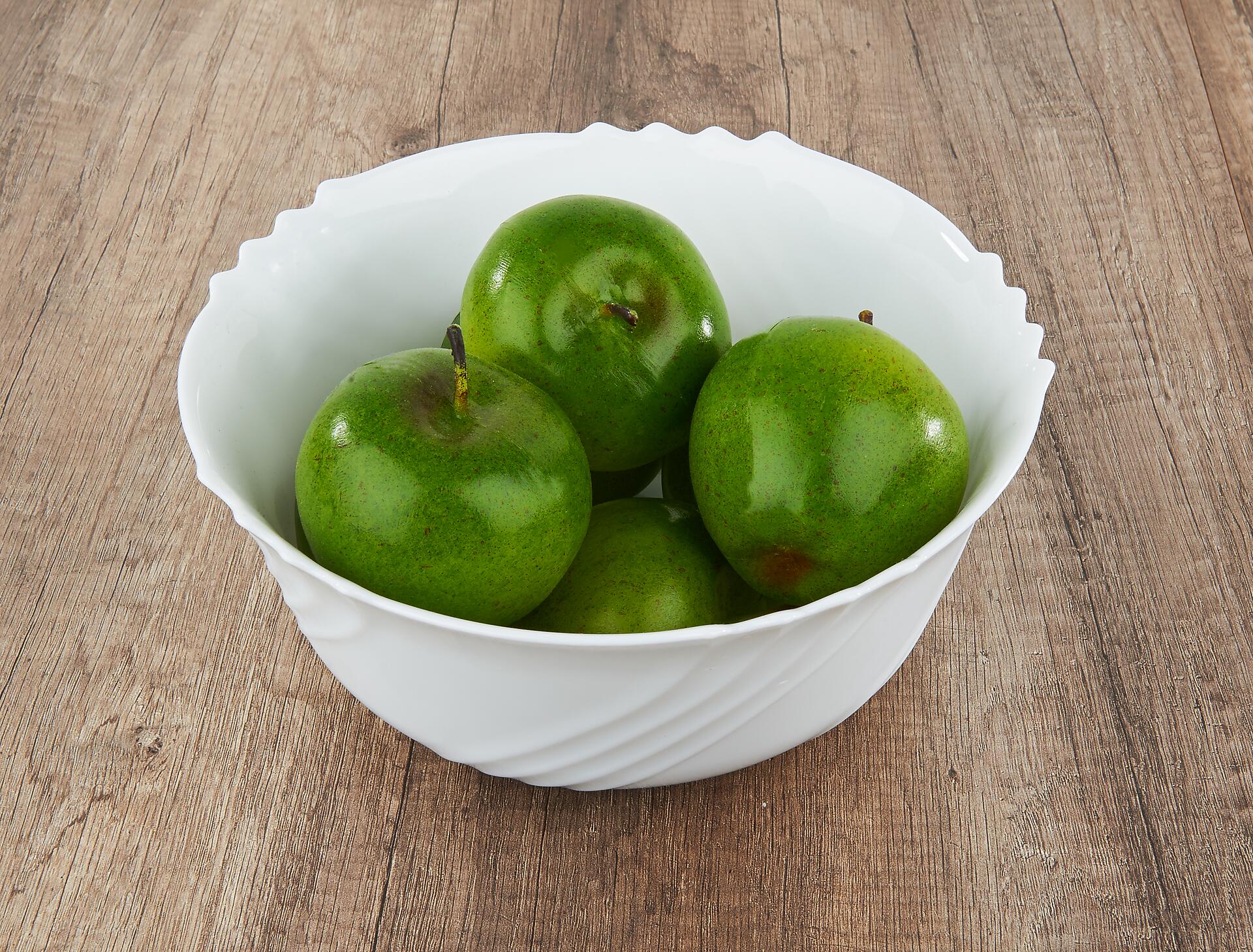 Bormioli Salatschale weiß Opal-Hartglas D: ca. 23 cm