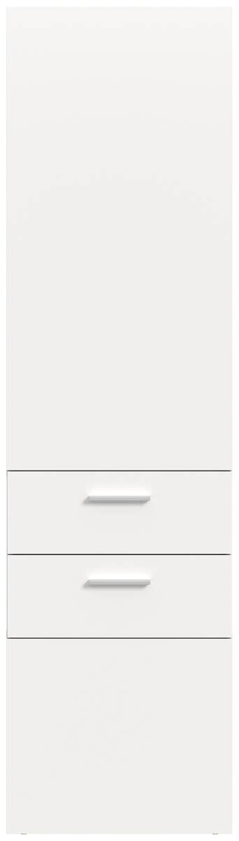 Garderobenpaneel VAGA weiß B/H/T: ca. 52x190x36 cm