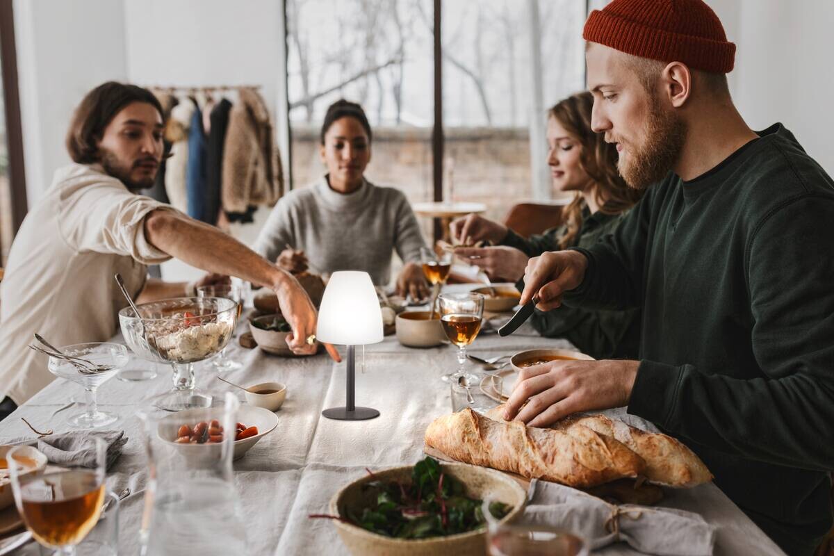 easy! by FHL Tischleuchte 850247 Fiumara anthrazit weiß Metall Kunststoff H/D: ca. 30x14 cm 1 Brennstellen