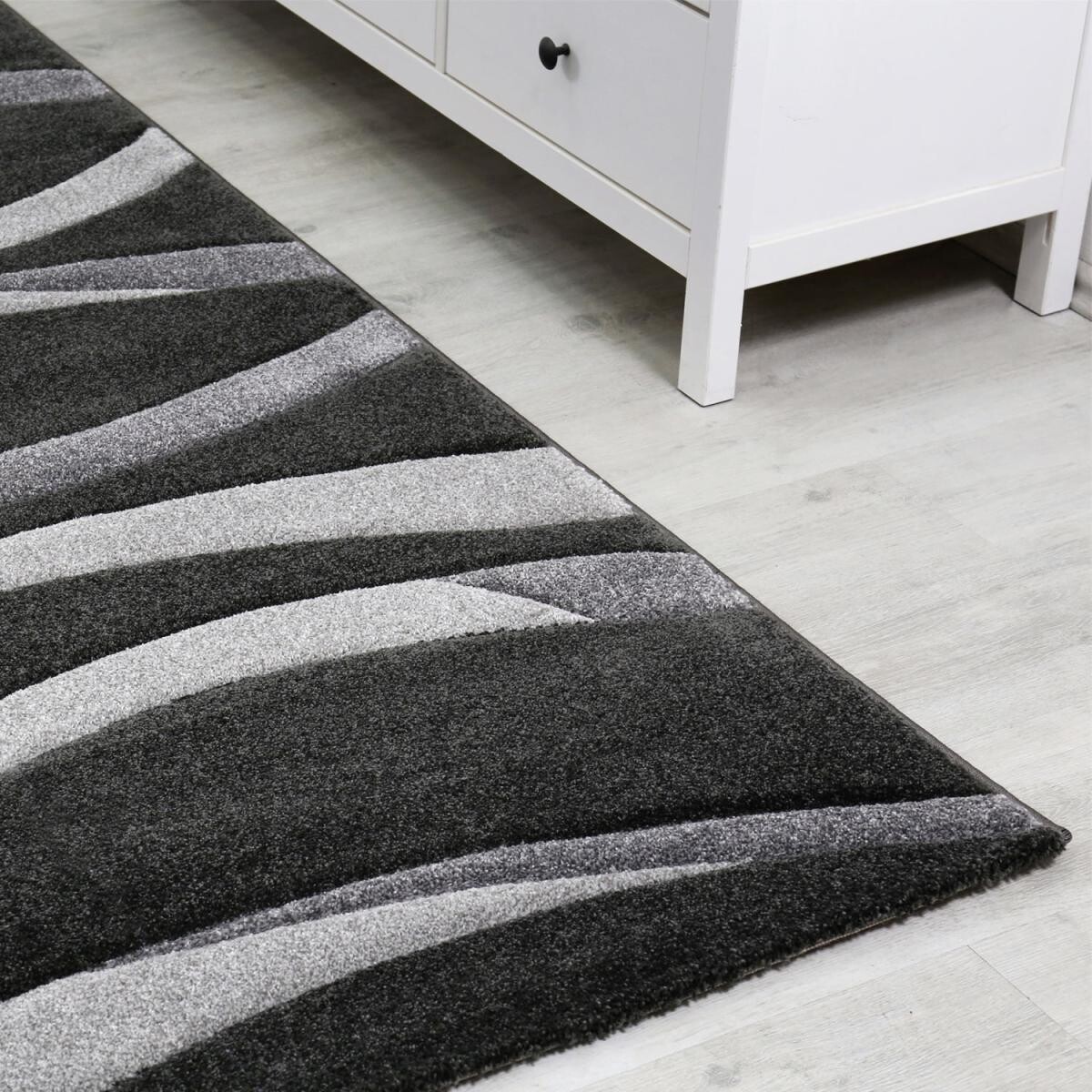 Teppich Malta anthrazit B/L: ca. 80x150 cm