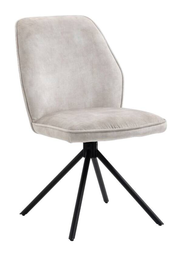 Stuhl Mailand weiß Microfaser B/H/T: ca. 53x89x64 cm