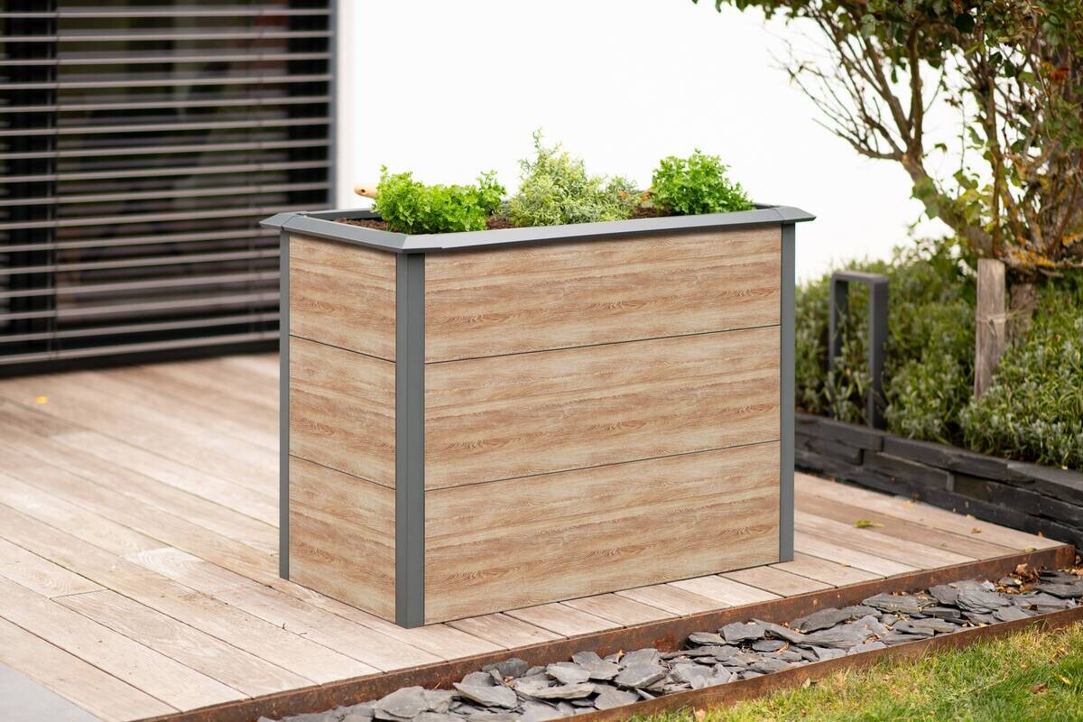 Westmann Hochbeet Primus-Multi M natur Metall B/H/L: ca. 100x77x50 cm