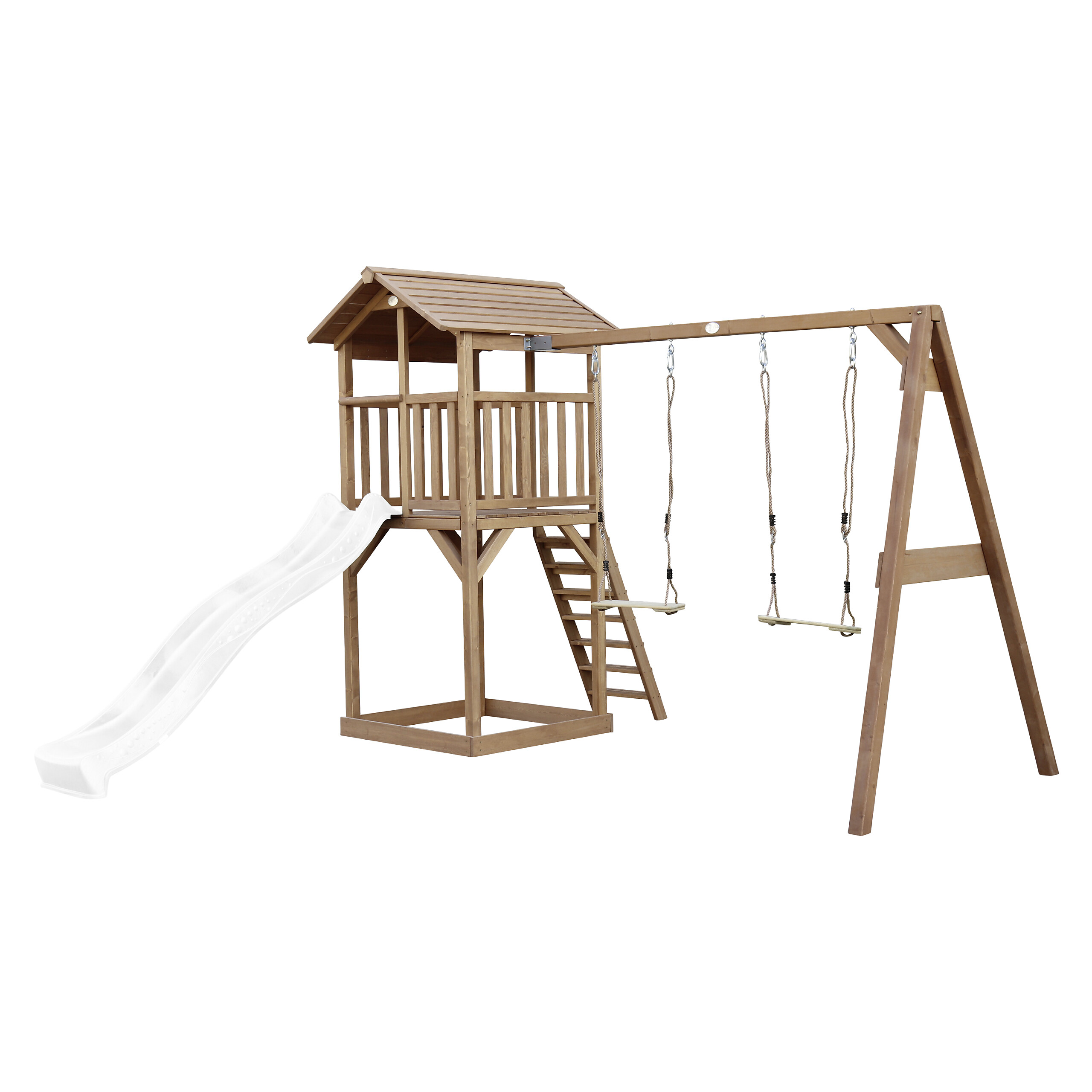 AXI Spielturm Beach Tower braun B/H/L: ca. 357x242x349 cm