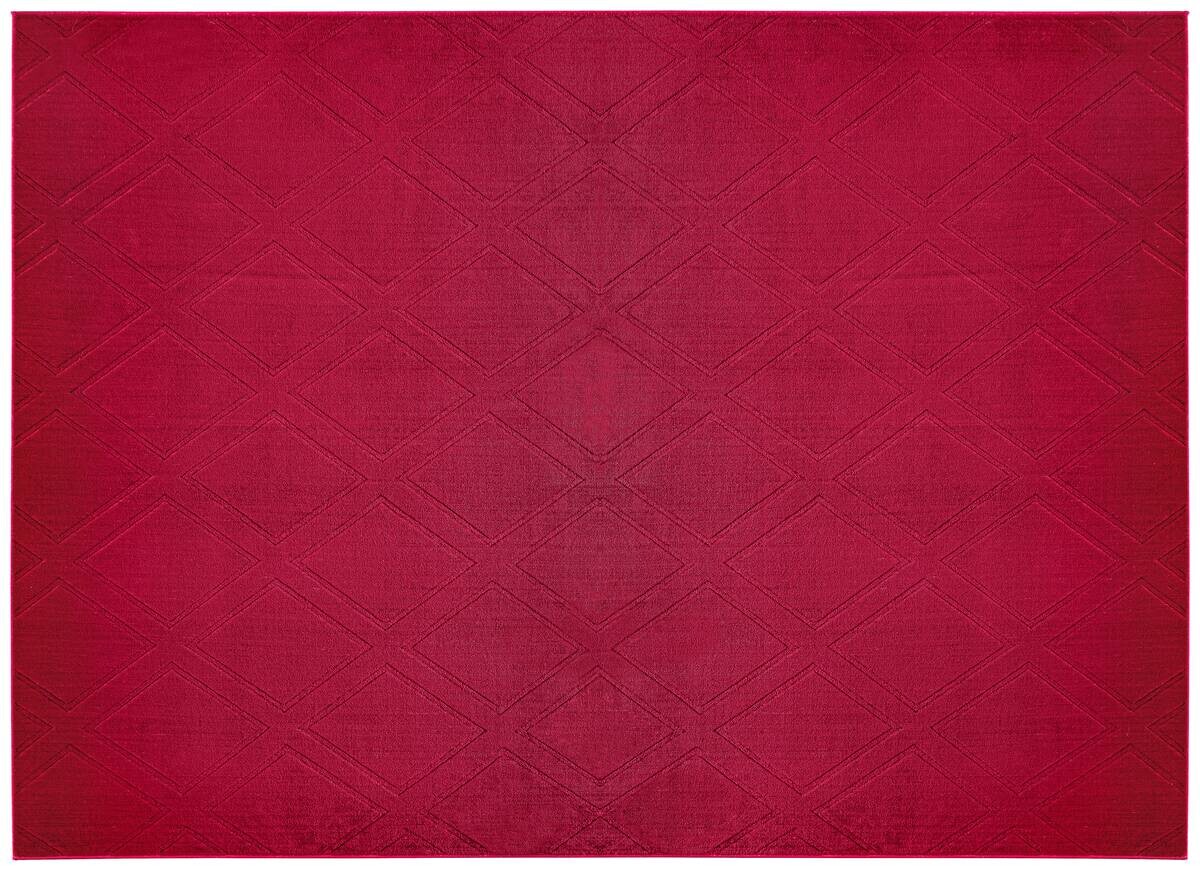 Fellimitat Monaco rot B/L: ca. 80x150 cm