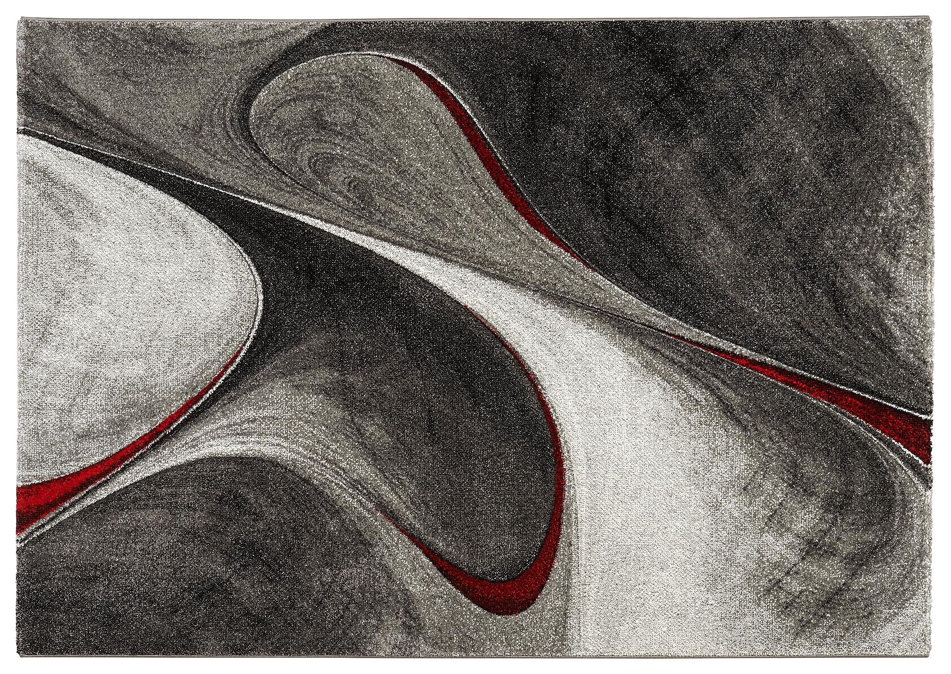 Webteppich Casino grau B/L: ca. 80x150 cm