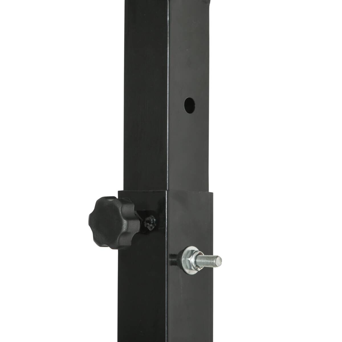 HOMCOM Basketballkorb schwarz B/H/L: ca. 60x90x310 cm