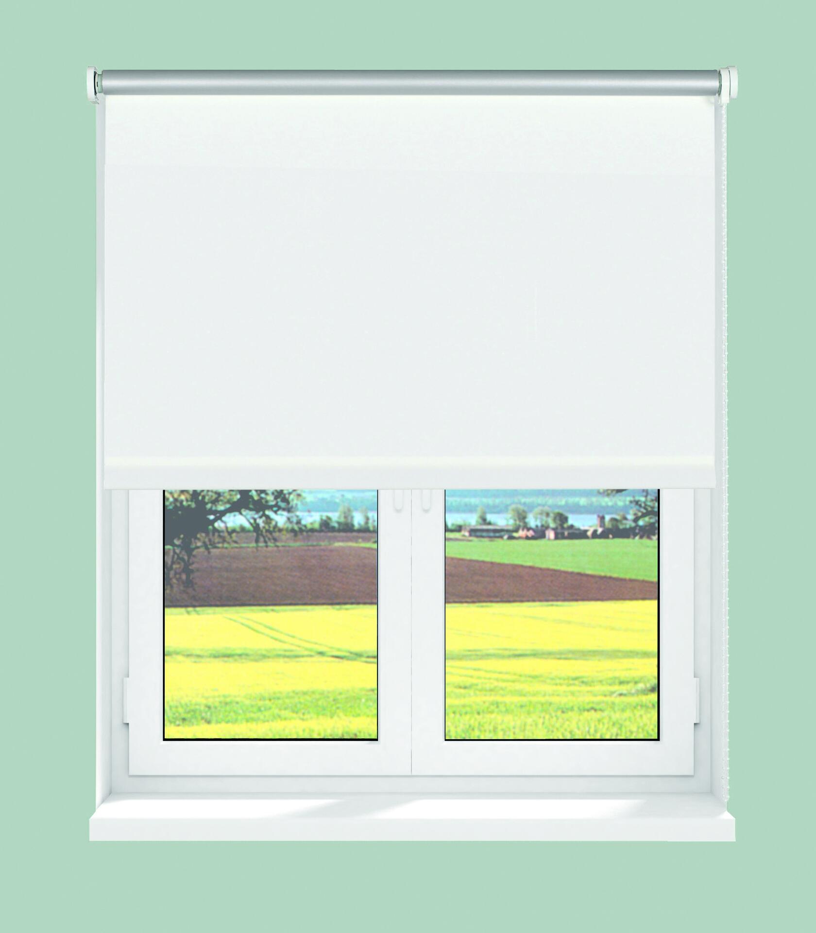 Boviva Thermo Seitenzugrollo Verdunklungsqualität weiß B/L: ca. 82x175 cm