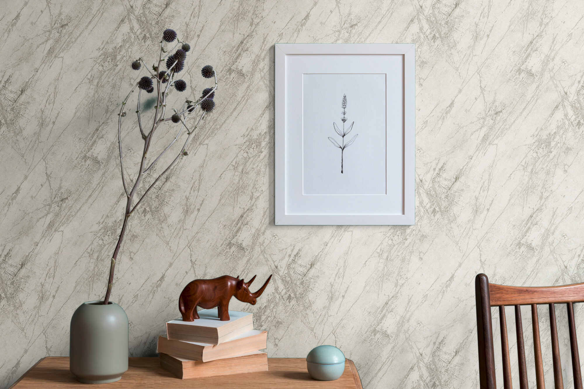 A.S.Creation Vliestapete grau B/H/D: ca. 53x1005x8,2 cm