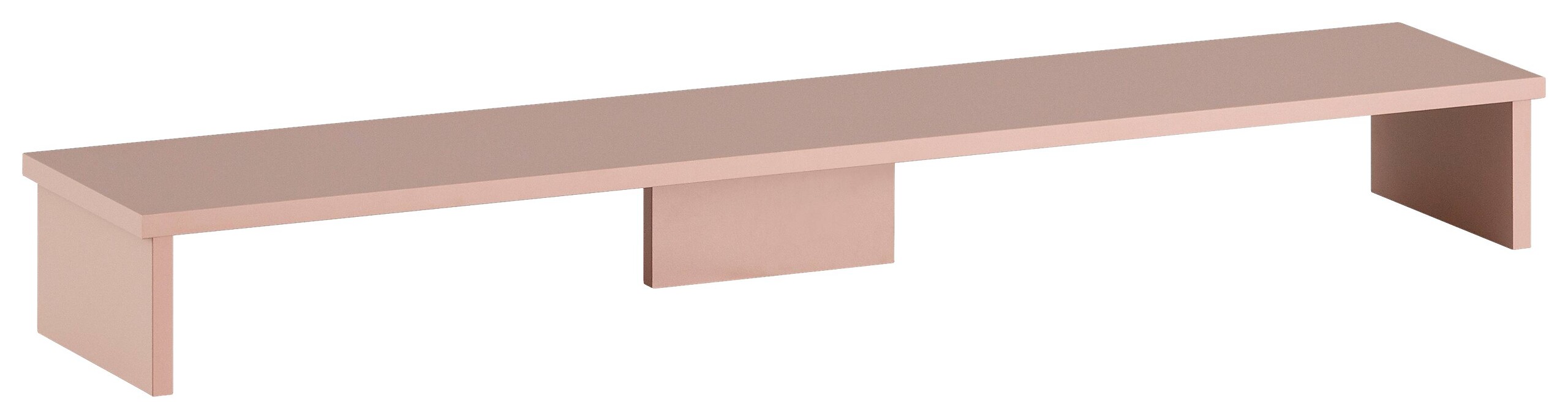 Monitoraufsatz Smash apricot B/H/T: ca. 110x12,7x20 cm