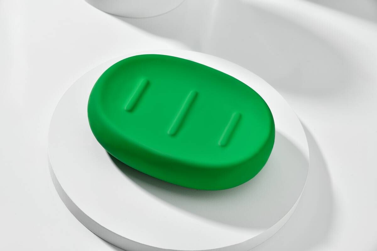 BENETTON Bad-Set Rainbow grün Keramik