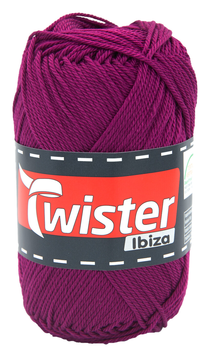 Twister Handstrickgarn Ibiza fuchsia L: ca. 12500 cm