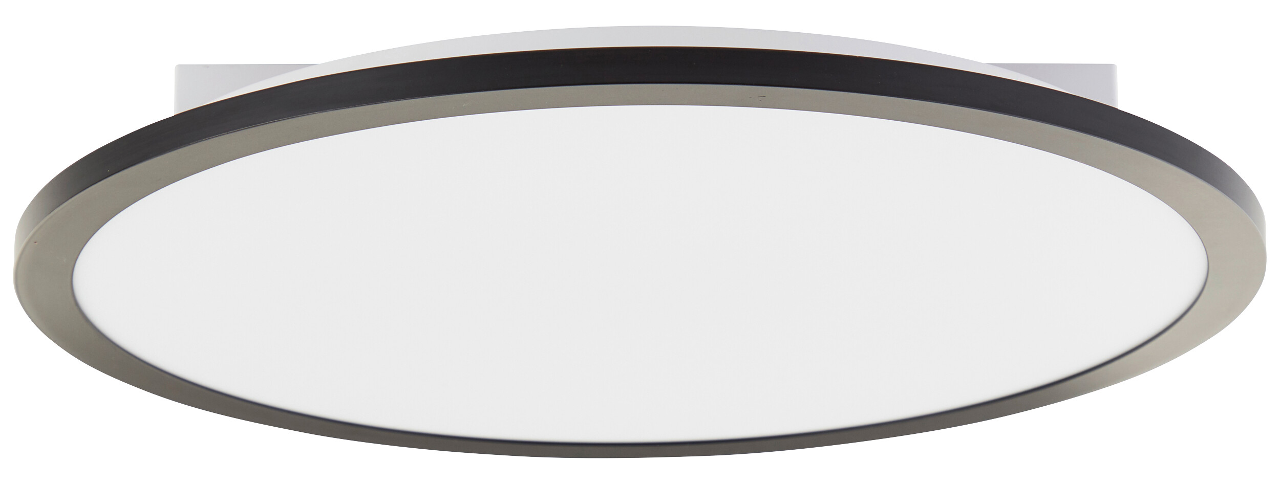 Brilliant LED-Deckenleuchte Briston schwarz Kunststoff Metall B/H/L: ca. 43,5x7,5x44 cm