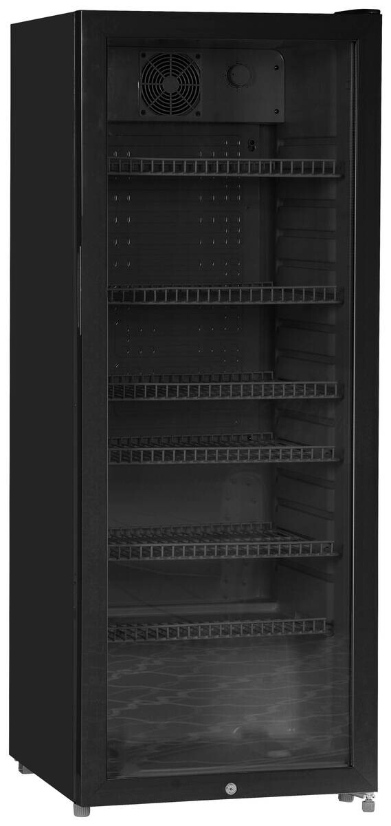 POCOline Kühlschrank GTK140-237CS schwarz B/H/T: ca. 54x140x55 cm