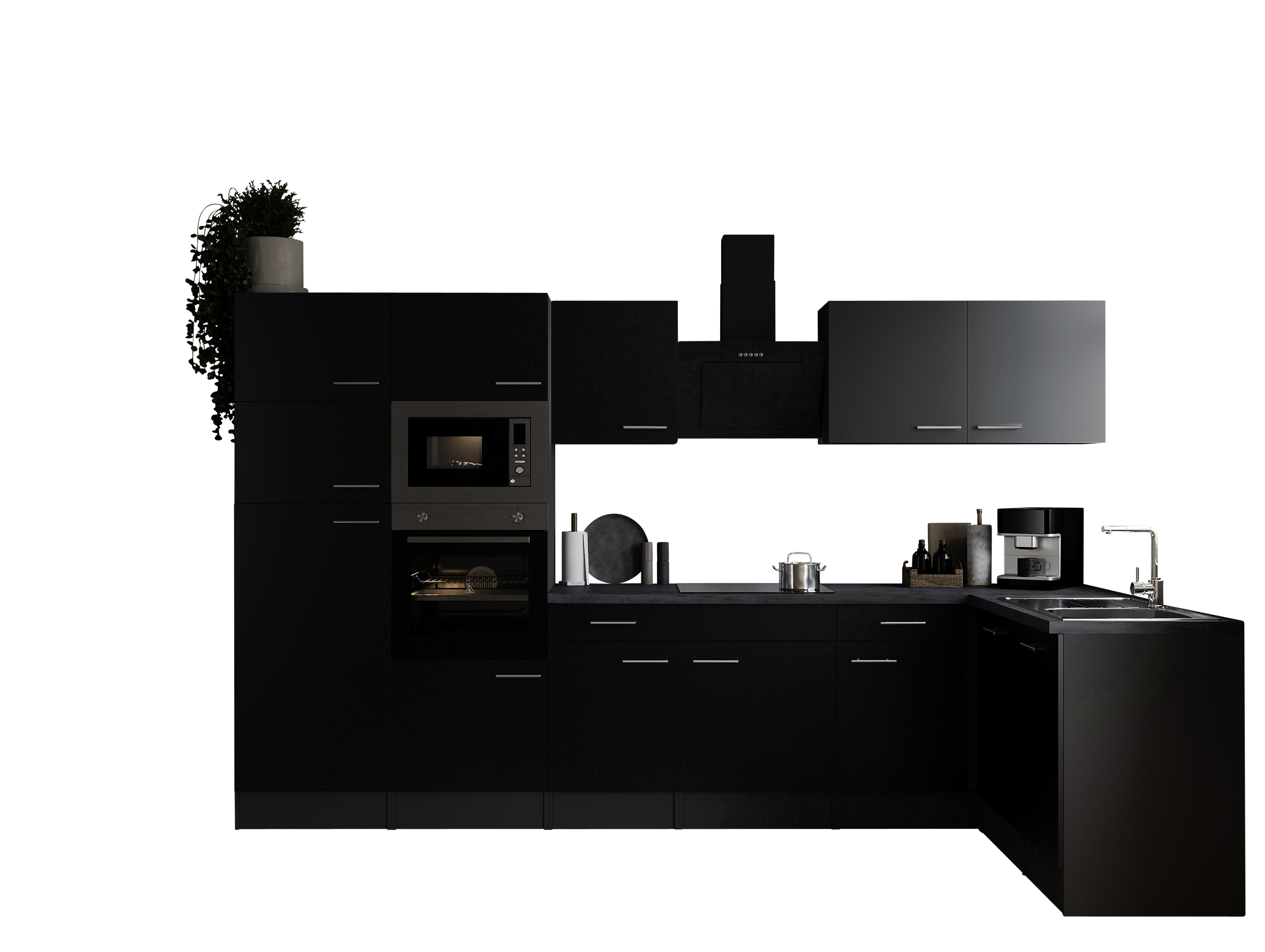 Winkelküche Oliver B/H/T: ca. 340x205x172 cm