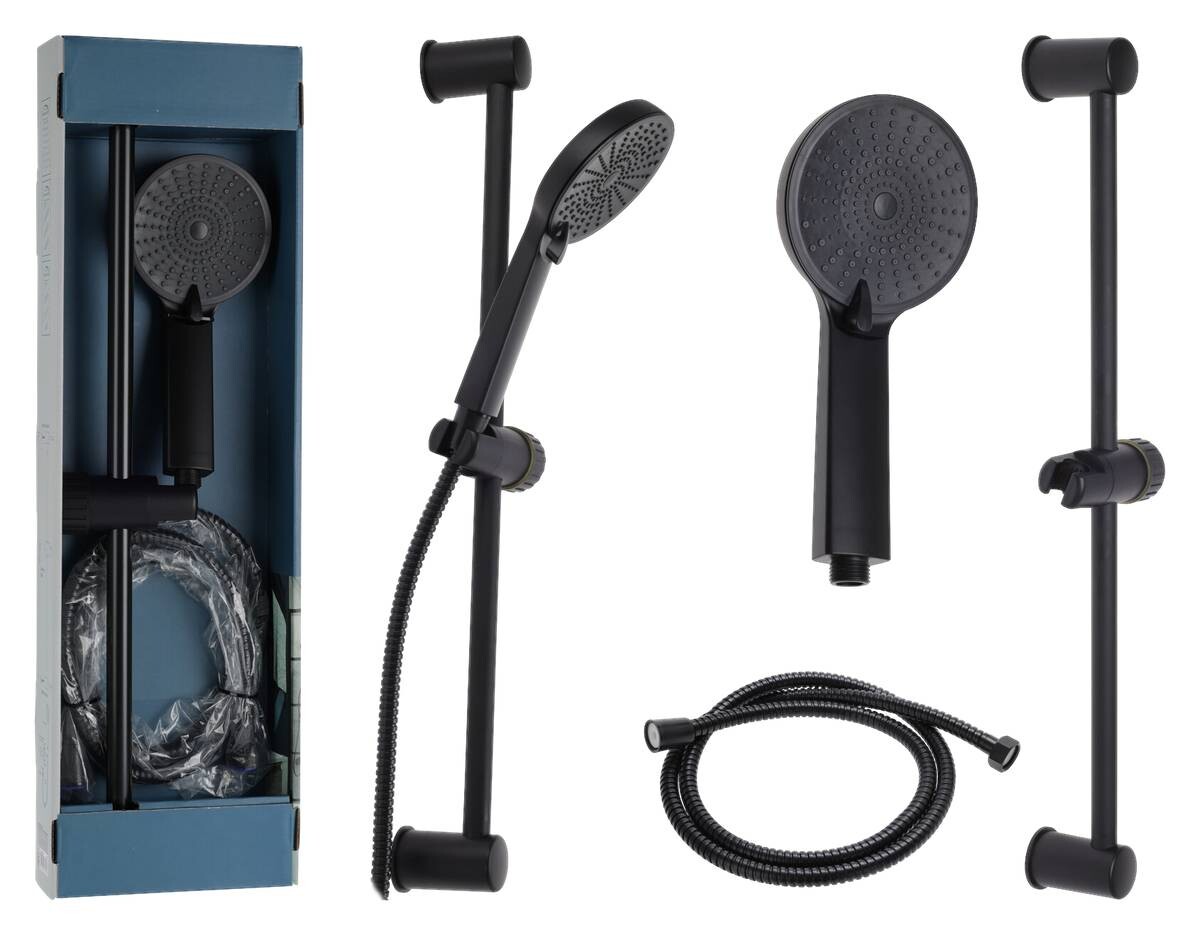 Handbrauseset schwarz
