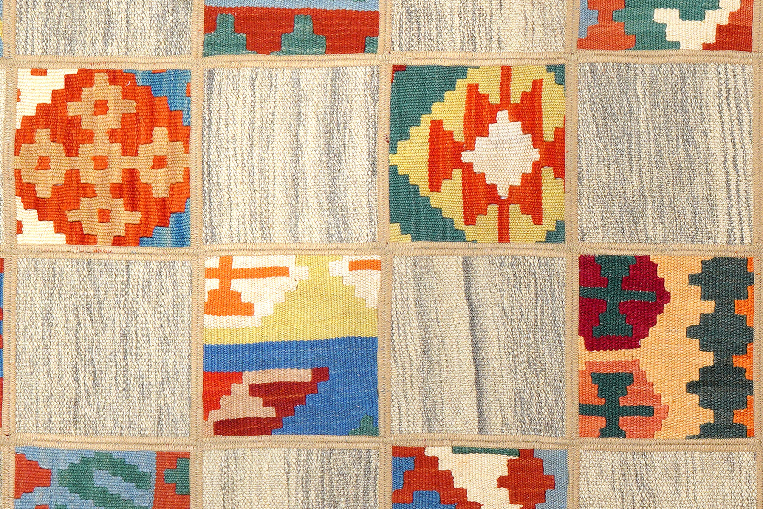 PersaTepp Teppich Kelim Tekkehdouz bunt B/H/L: ca. 150x1x200 cm