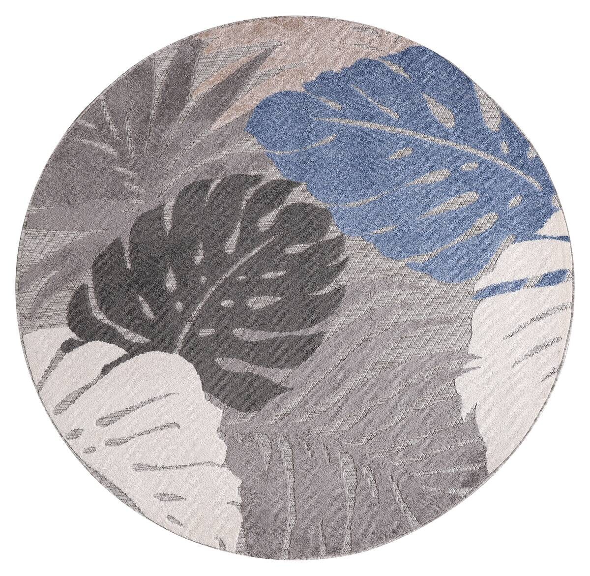 Sanat Outdoorteppich FLORAL beige B/L: ca. 150x150 cm