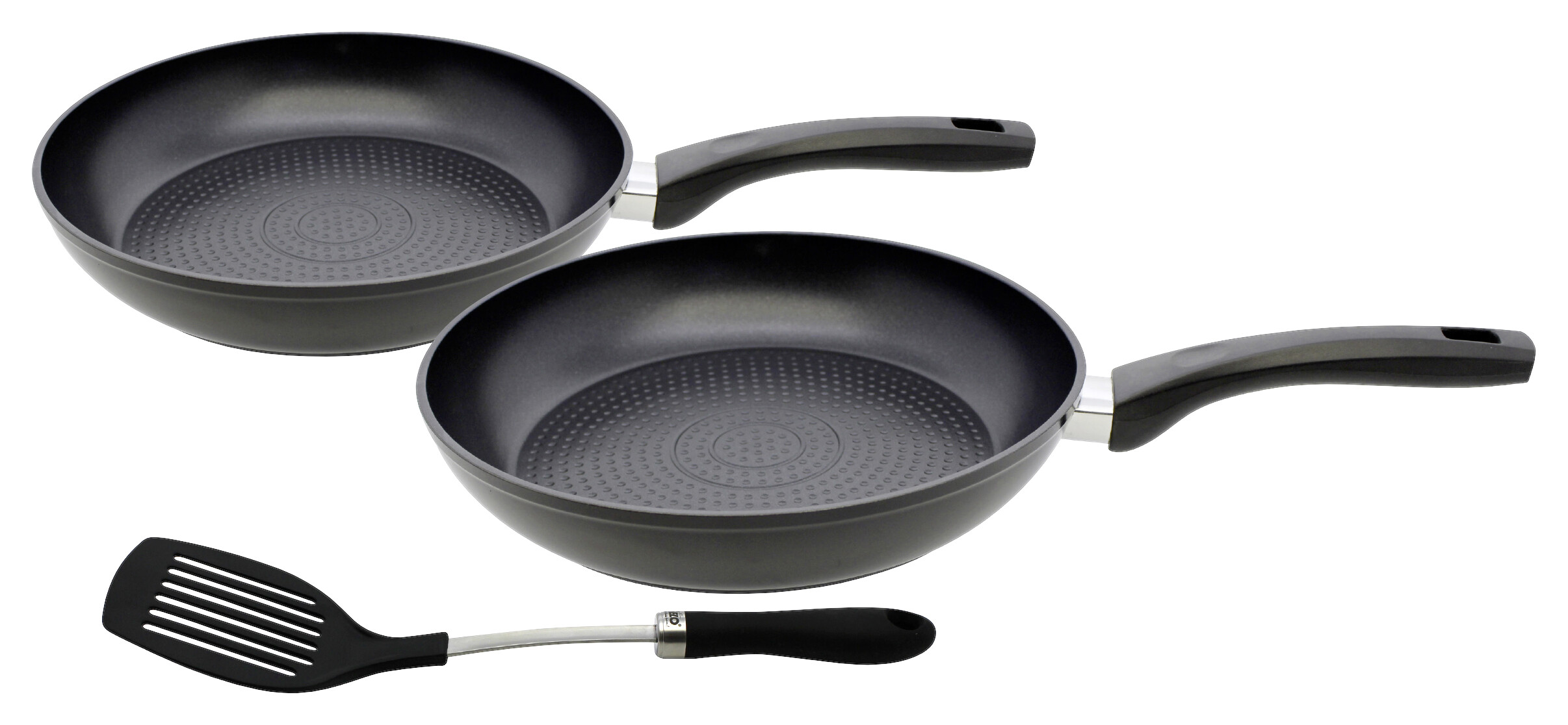 ELO Pfannenset Smart Wellness schwarz Aluminium 3 tlg.