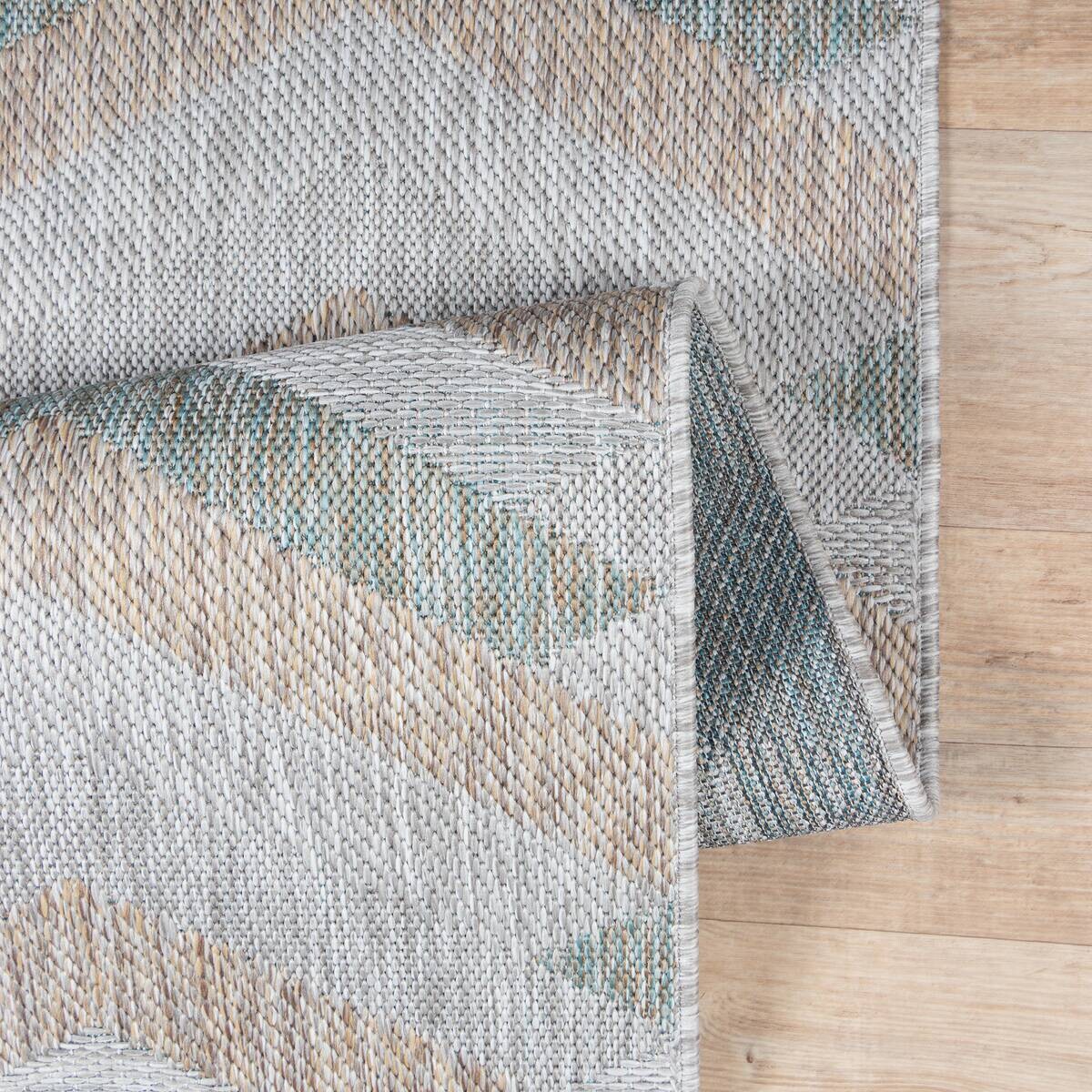 Sanat Outdoorteppich MELISSA grau B/L: ca. 140x200 cm