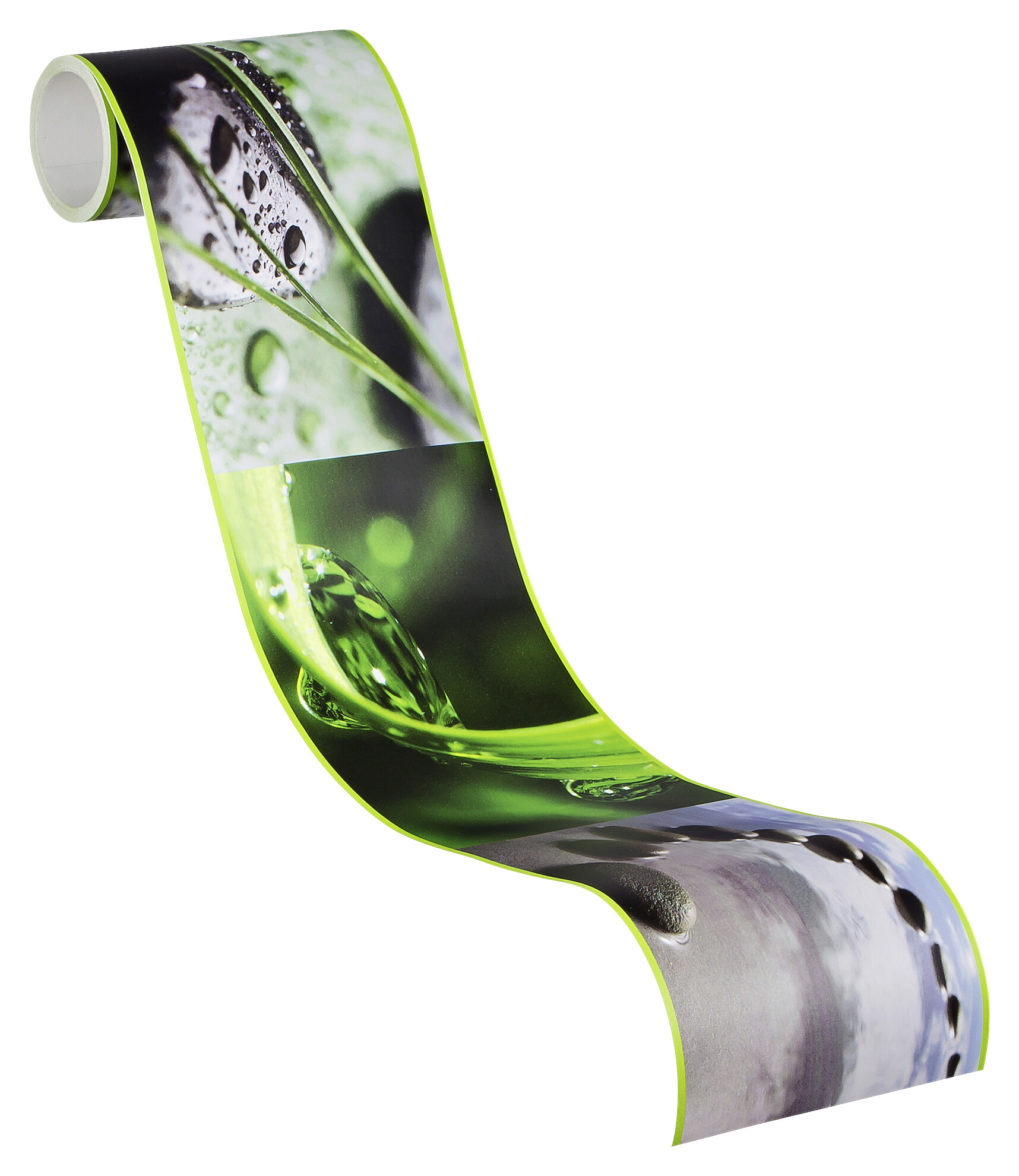 A.S.Creation Bordüre schwarz grün braun B/H/D: ca. 10x500x5,5 cm