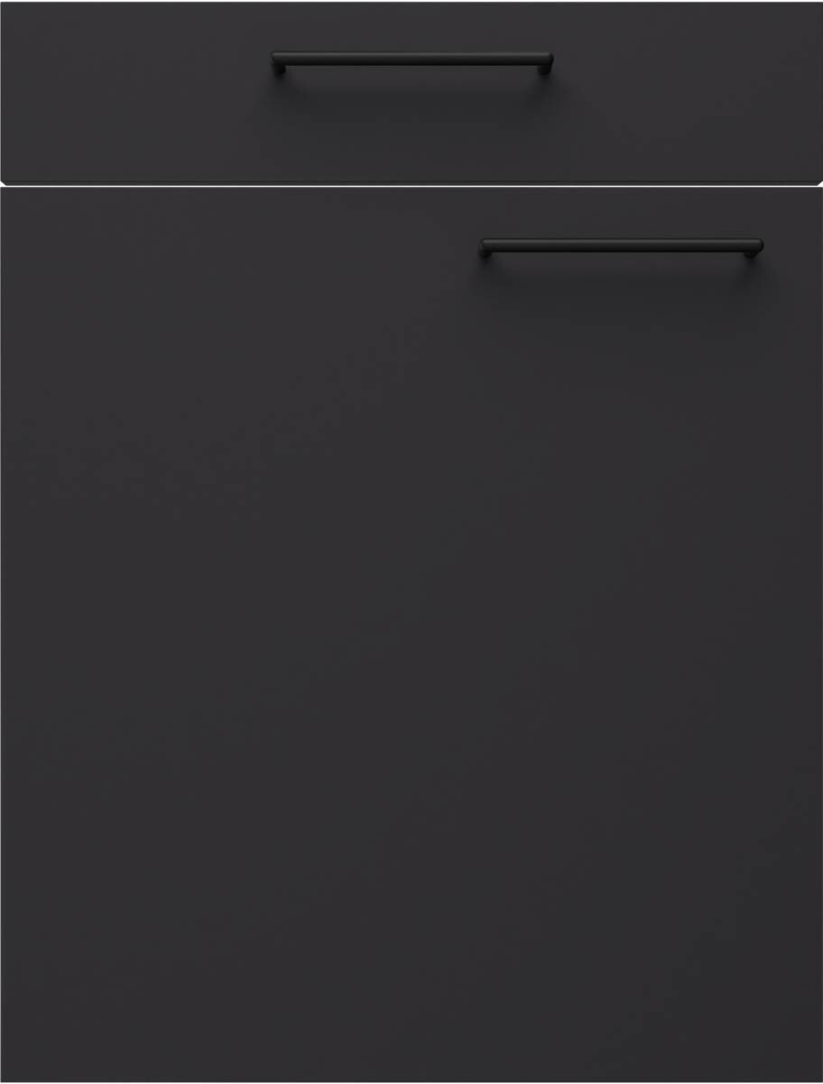 artego Inselküche Feel/Artwood schwarzblau B/T/L: ca. 300x60x180 cm