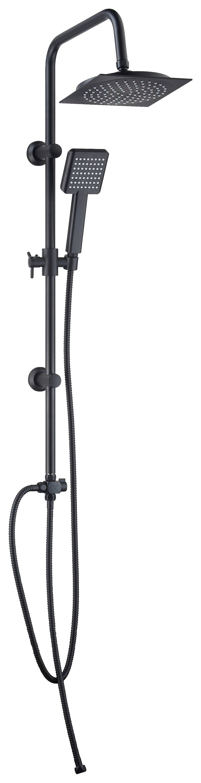 Sensation Duschsystem Wellness schwarz H: ca. 100 cm