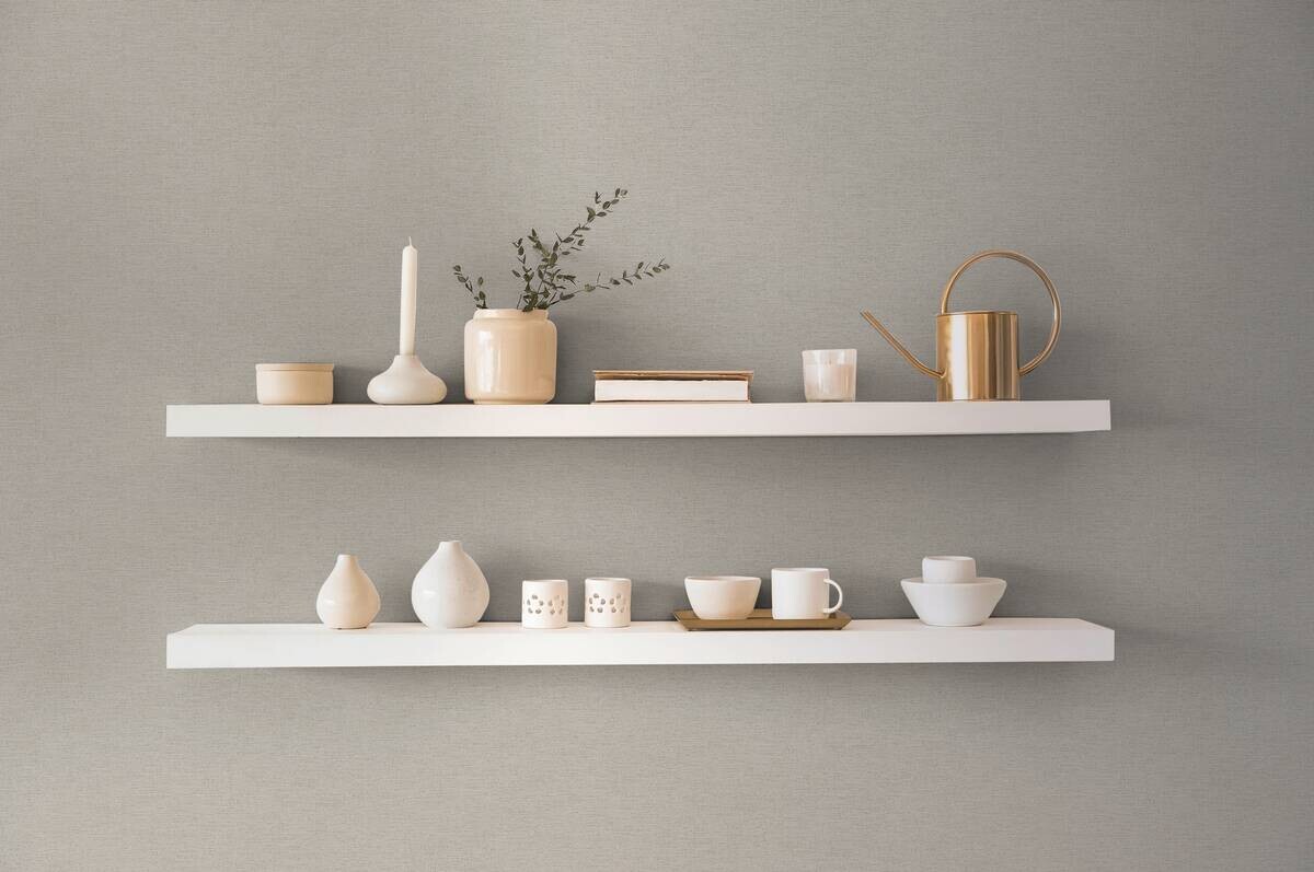 A.S.Creation Vliestapete grau B/H/D: ca. 53x1005x8,7 cm